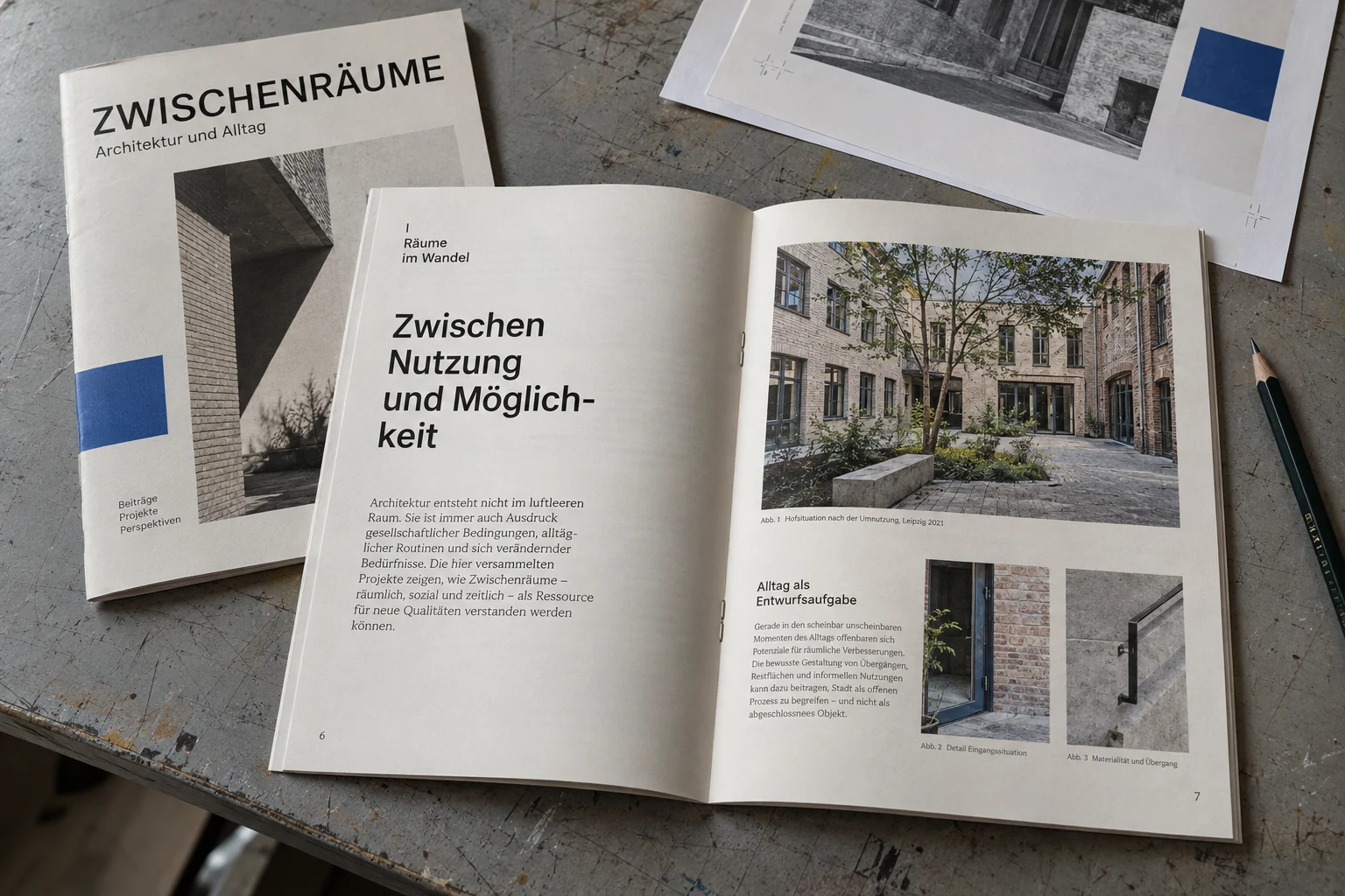 Visual concept: Zwischenräume